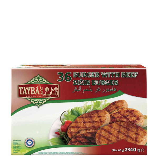 36 Beefburger, 2340g